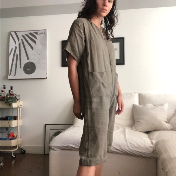 Rachel Comey Linen Romper/Jumpsuit - Picture 4 of 9
